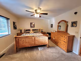 Cabin bedroom